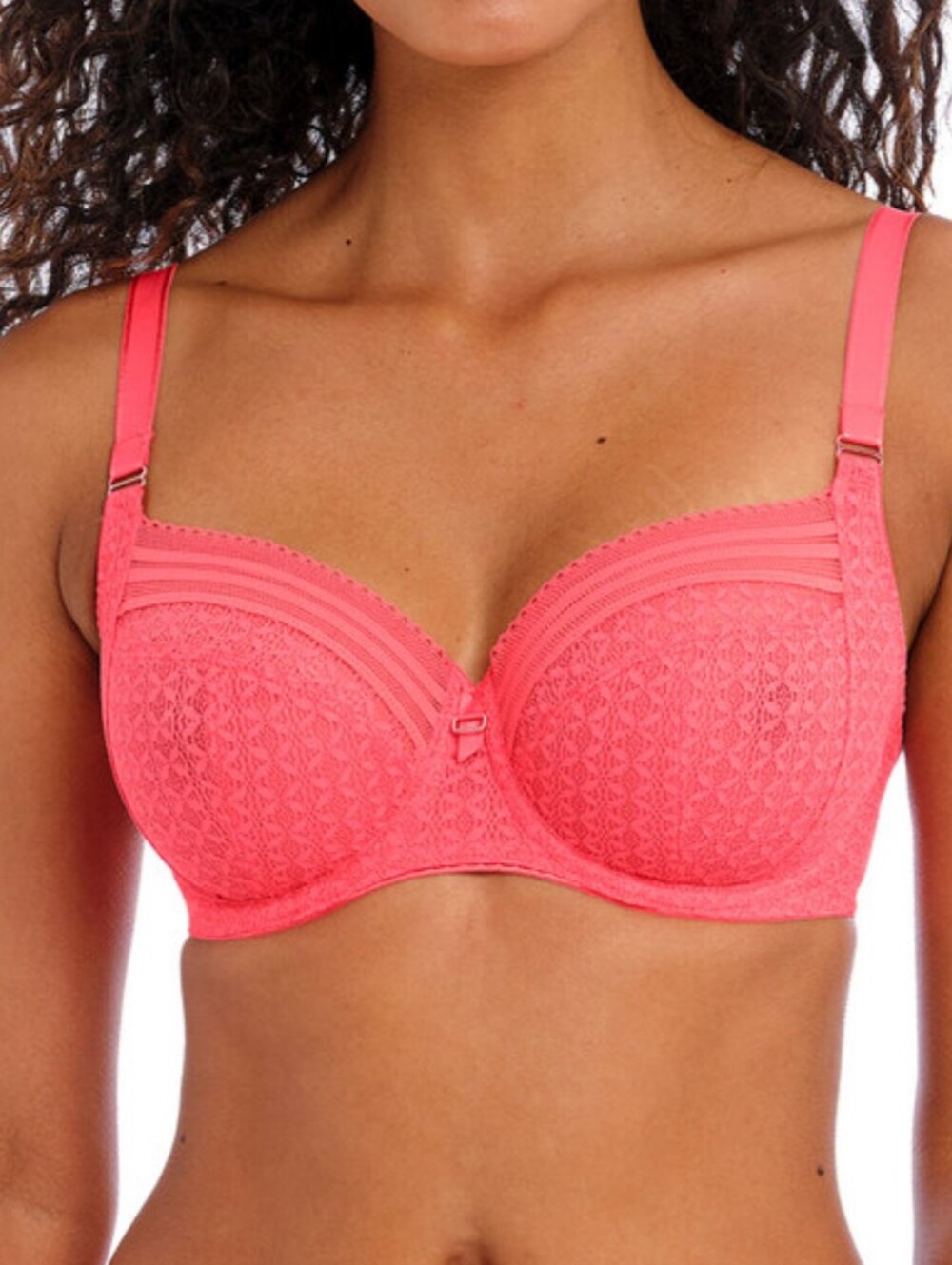 Freya Women's 38DD: Viva Pink Lace Underwire Bra